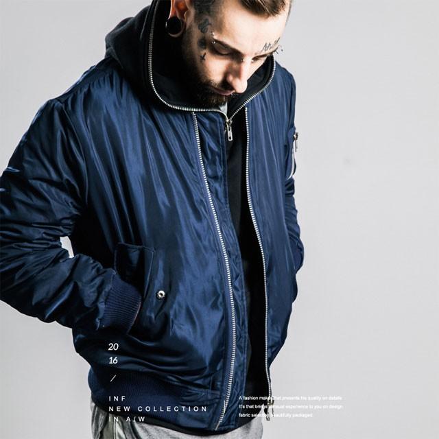 全品送料無料 tsa メンズ MA-1 ジャケット アウター キルティング