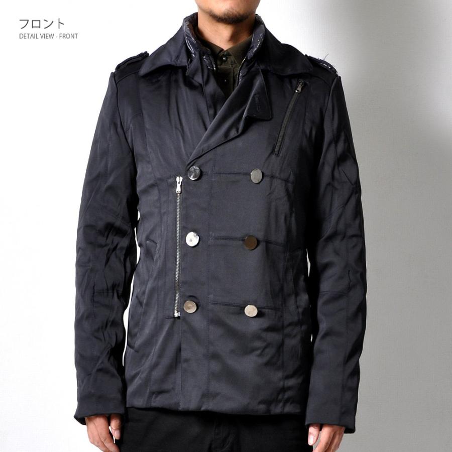 全品送料無料 tsa 中綿 ショートトレンチコート フェイクインナー脱着