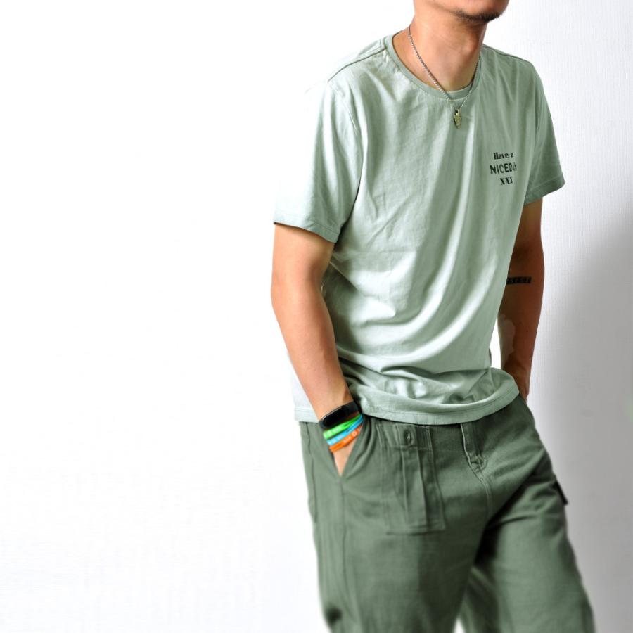 全品送料無料 数量限定 ビンテージ加工 半袖Tシャツ メンズ ヤシの木