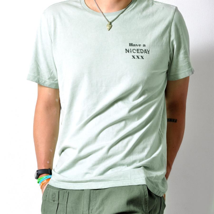 全品送料無料 数量限定 ビンテージ加工 半袖Tシャツ メンズ ヤシの木
