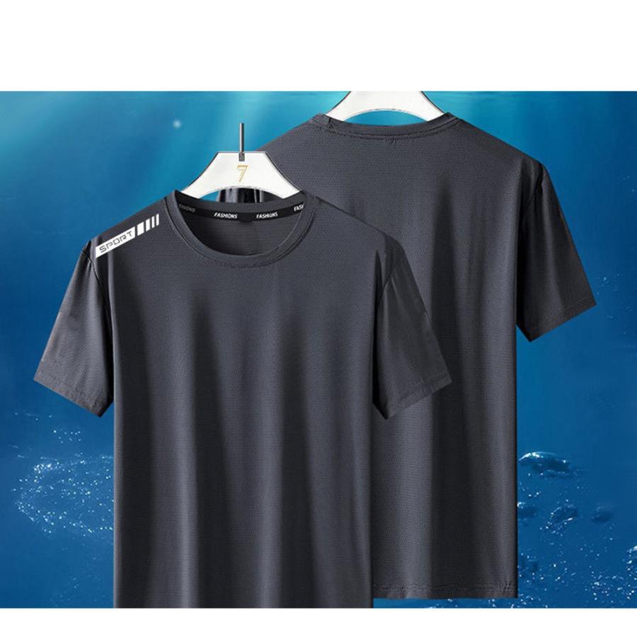全品送料無料 期間限定 SALE サラサラ 爽感 半袖 Tシャツ メンズ 速乾