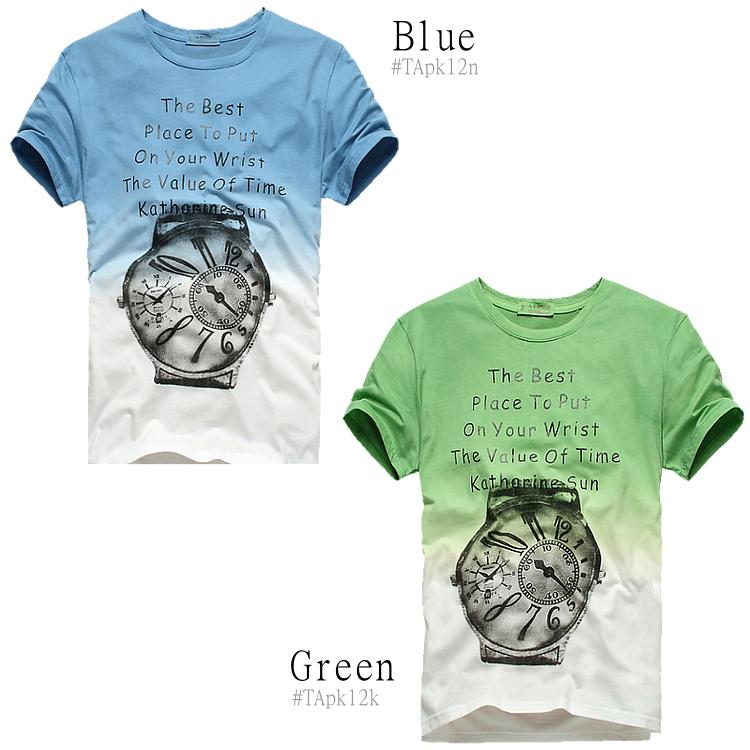 全品送料無料 期間限定 SALE Tシャツ 半袖 グラデーション