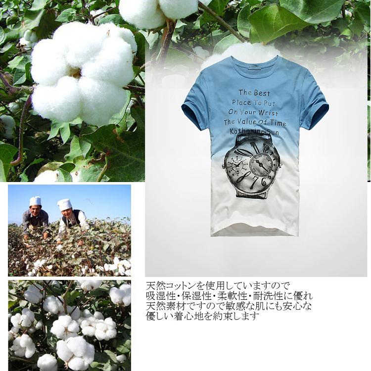 全品送料無料 期間限定 SALE Tシャツ 半袖 グラデーション