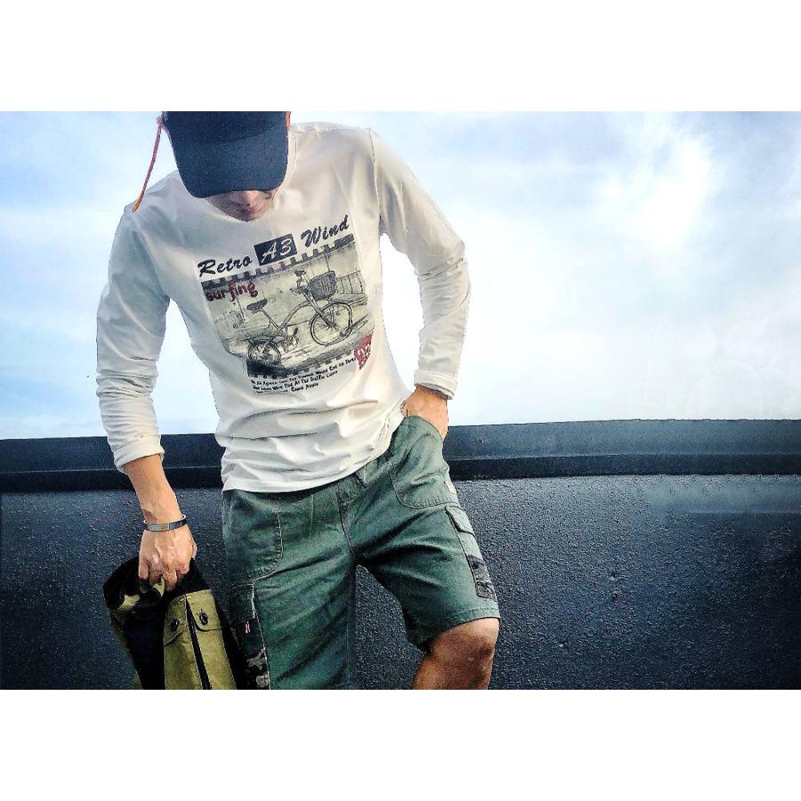 全品送料無料 tsa 数量限定 長袖Tシャツ ロンT ストレッチ クルー