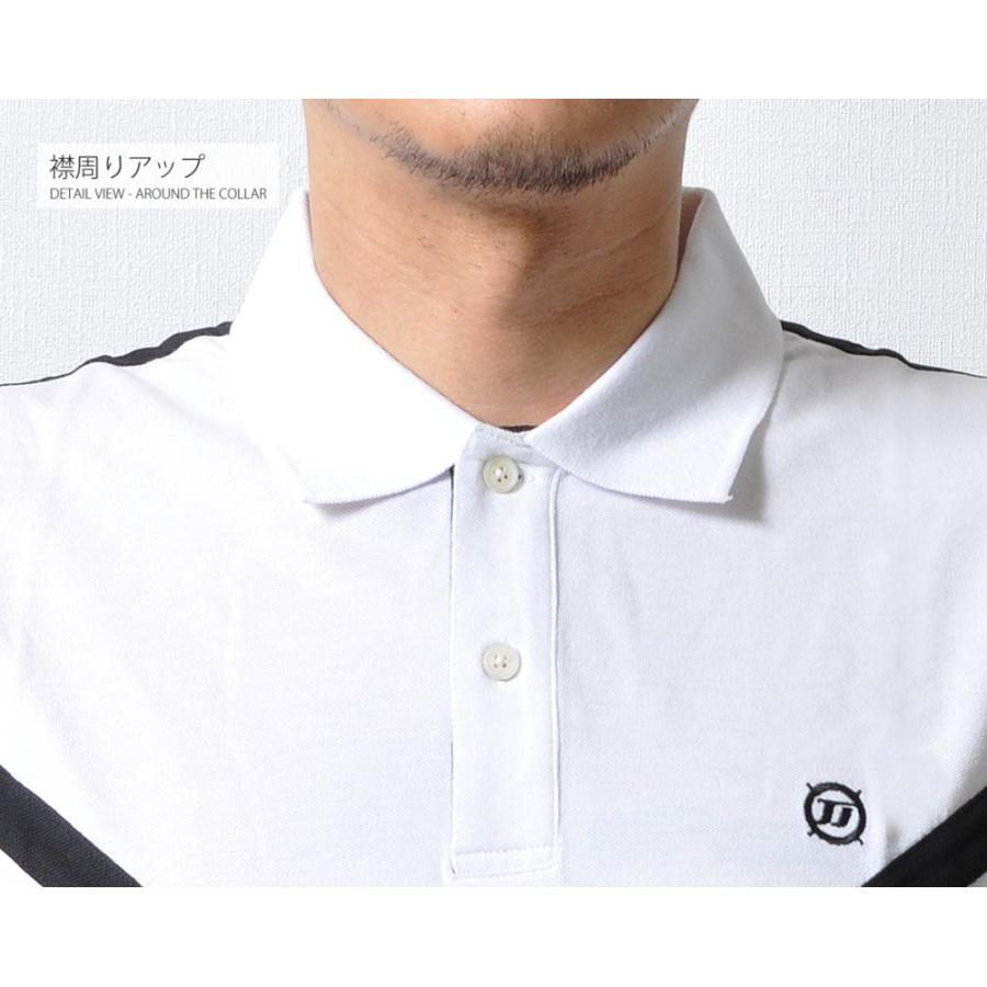 全品送料無料 na 半袖ポロシャツ バイカラー切替 ツートン トップス