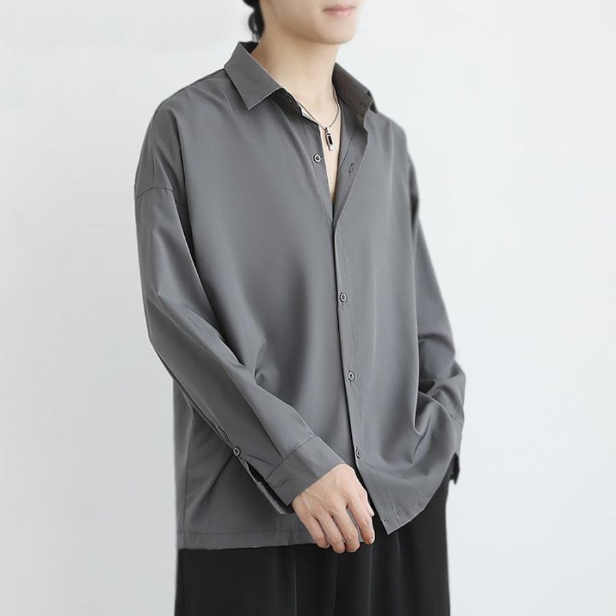 全品送料無料 tsa 長袖 サラサラ カジュアルシャツ メンズ 速乾 長袖