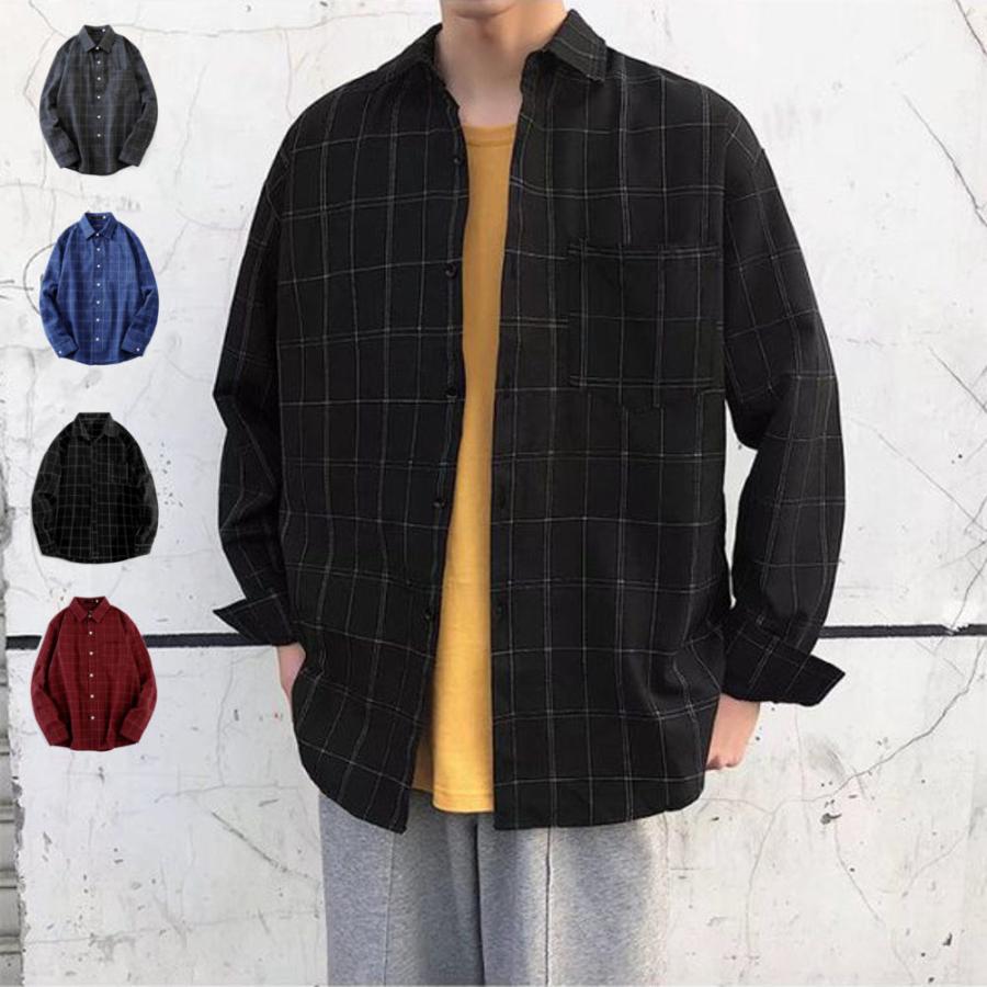 全品送料無料 tsa 長袖 チェック柄シャツ メンズ 胸ポケット 春新作