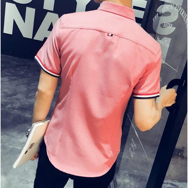 ○Aries 赤と白のストライプ 長袖シャツ　オックスフォード ○Aries 赤と白のストライプ 長袖シャツ オックスフォード