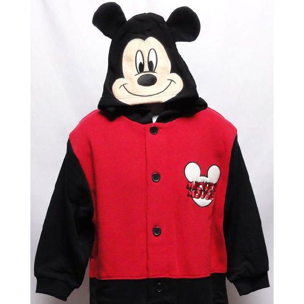 Disney（ディズニー） 着ぐるみ ミッキーマウス キッズ 子供 秋冬用裏