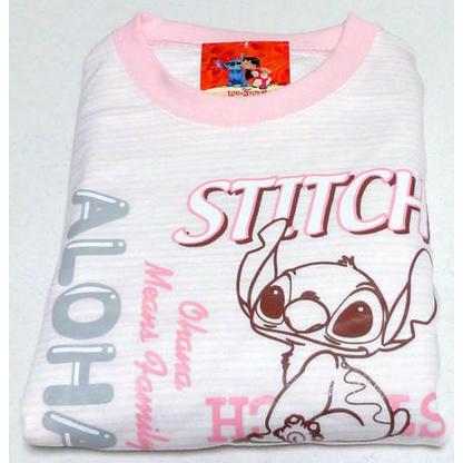 パジャマ　婦人　レディース　長袖　ディズニー スティッチ　M/Lサイズ  ニット生地 　Disney　disney　ナイトウェア | Disney | 01