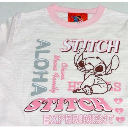 パジャマ　婦人　レディース　長袖　ディズニー スティッチ　M/Lサイズ  ニット生地 　Disney　disney　ナイトウェア | Disney | 02