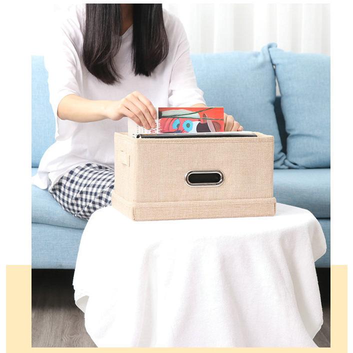 30cm*29cm*44cm折り畳み ふた付き 収納ボックス 整理箱 収納