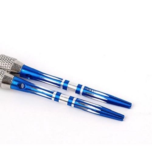 ダーツ バレル ブルー ソフトダーツ ダーツセット 矢３本 シルバー