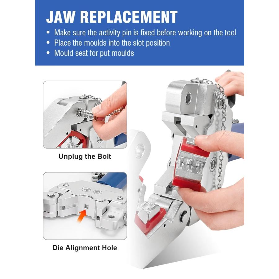 手動 油圧 ホース 圧着 工具 自動車用 エアコンホース 修理 YL-71500