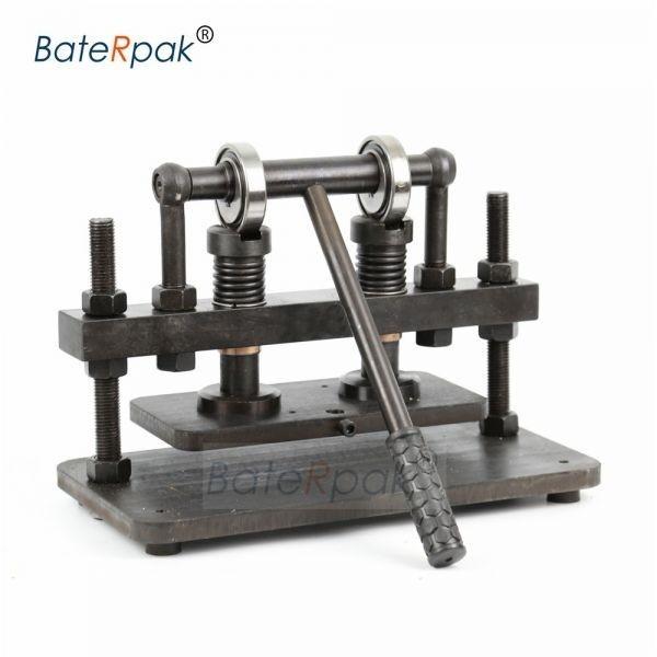ダブルホイール ハンドプレス ハンドクリッカー (26×12cm) 革切断 レザー切断 プレス機 レザークラフト_2
