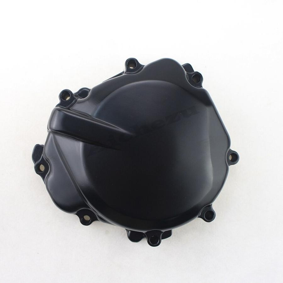 Acz-スズキGSxr1000 gsxr 1000 k3 2003-2004用の黒いシャークとバイククランクケース、保護カバー