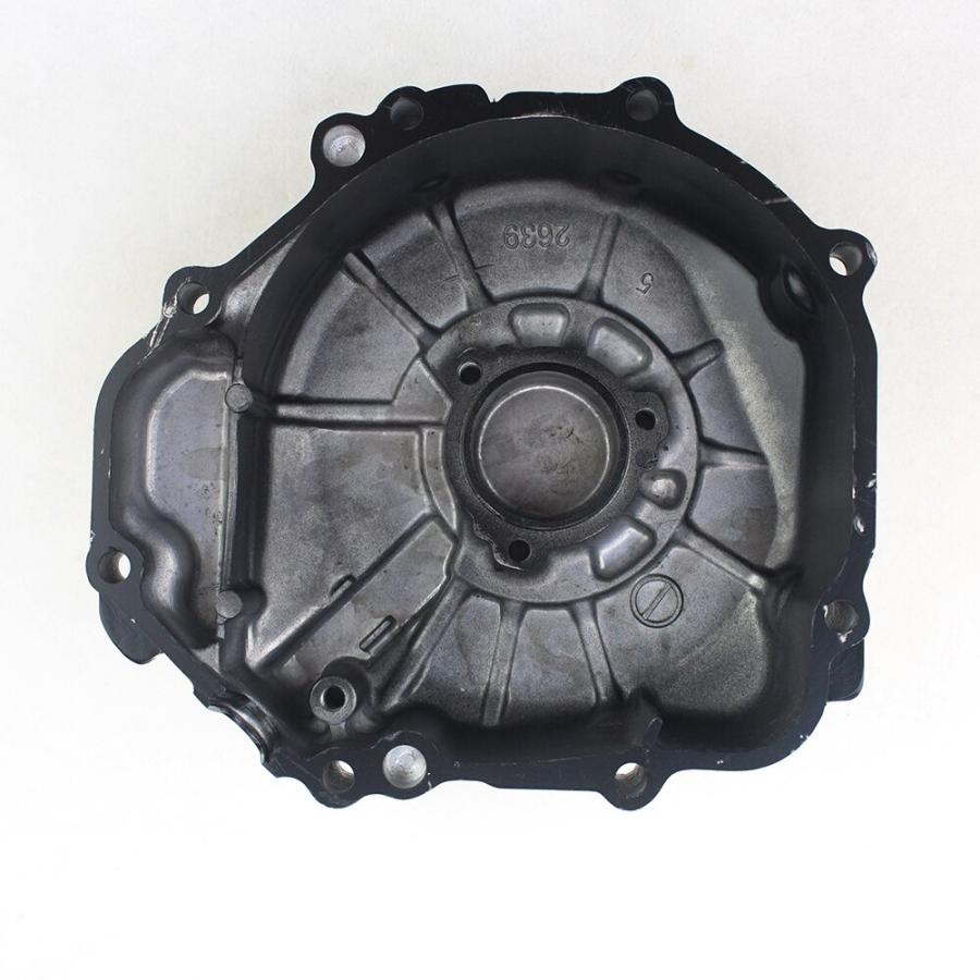 Acz-スズキGSxr1000 gsxr 1000 k3 2003-2004用の黒いシャークとバイククランクケース、保護カバー