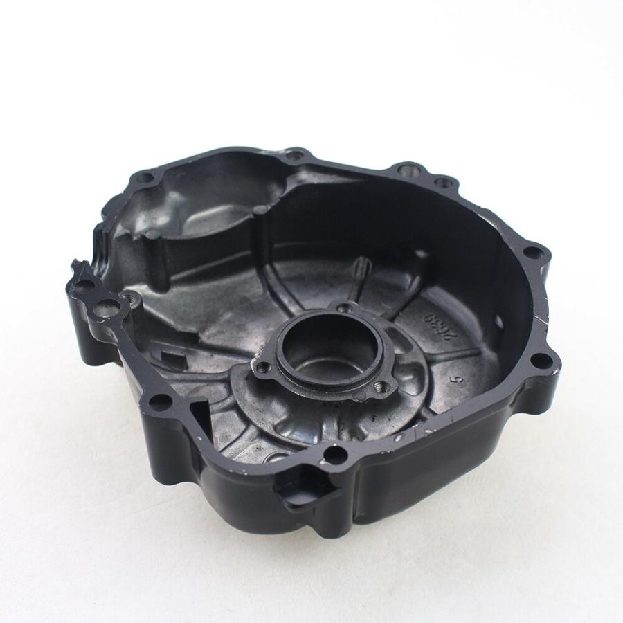 Acz-スズキGSxr1000 gsxr 1000 k3 2003-2004用の黒いシャークとバイククランクケース、保護カバー