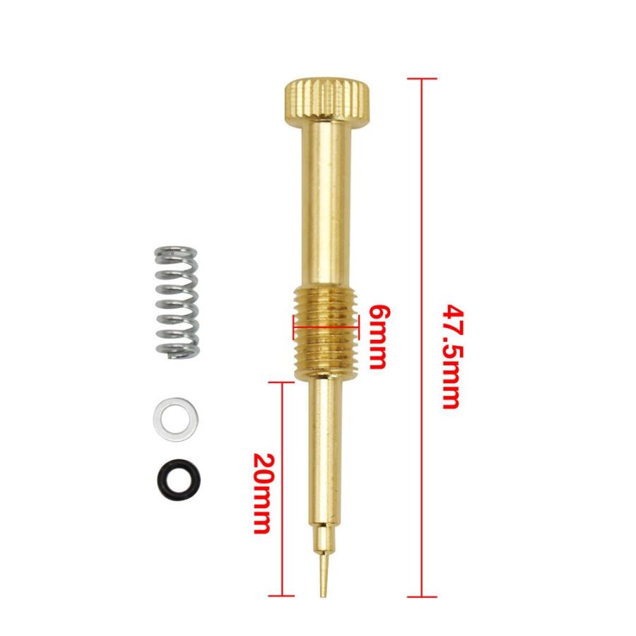 バイクキャブレター燃比調整ネジkeihin PZ26 PZ27 PZ30混合ネジ バイクキャブレター燃比調整ネジkeihin PZ26 PZ27 PZ30混合ネジ