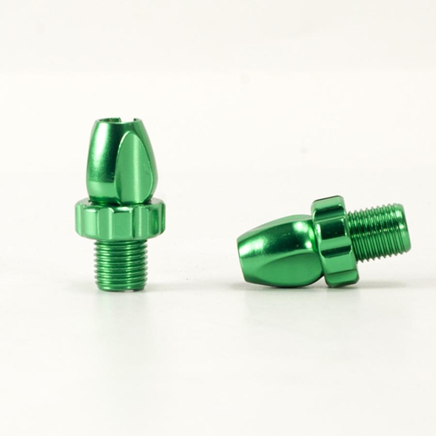 2個自転車ブレーキレバー調整ネジバイクシフターケーブルアジャスター