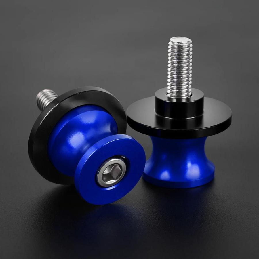 バイク スタンドフック 汎用 M6 6mm 左右 2個セット レーシング