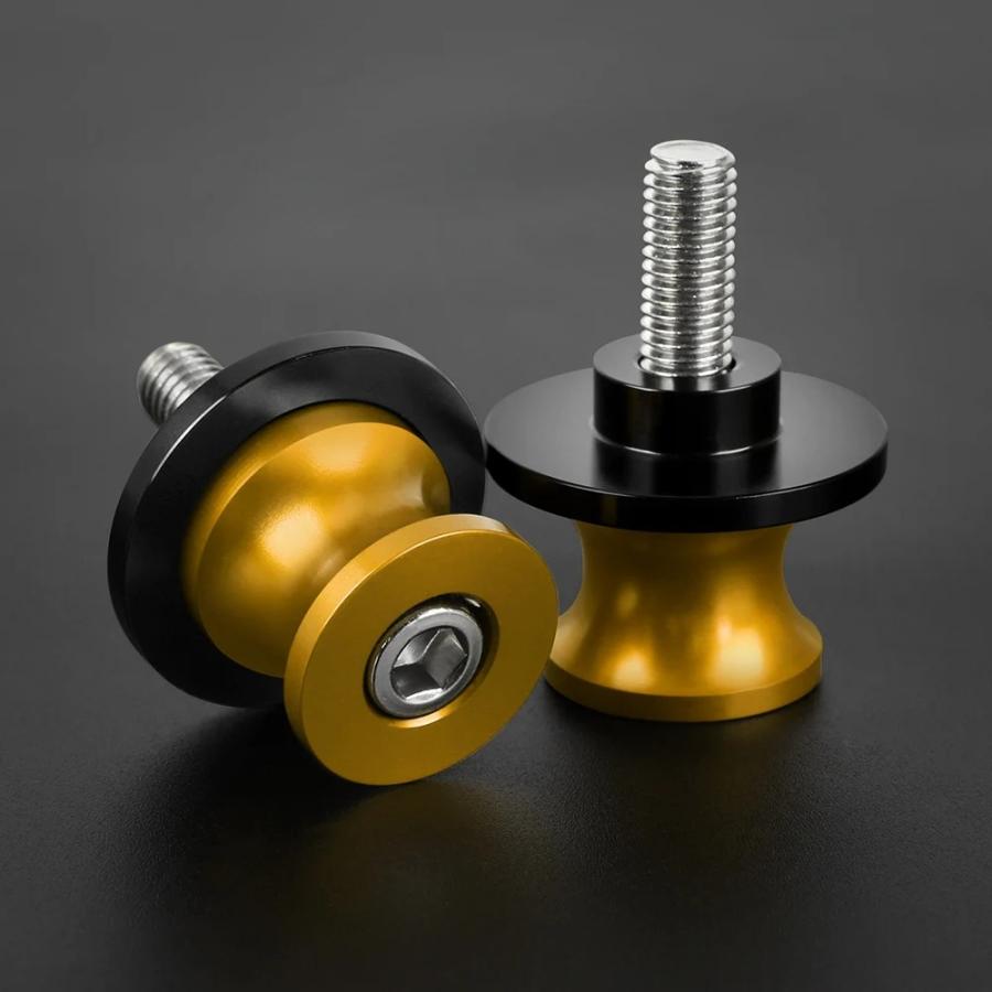 バイク スタンドフック 汎用 M6 6mm 左右 2個セット レーシング