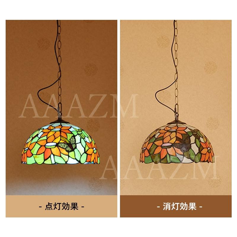 ペンダントライト 和風 LED対応 ステンドグラス 手作り 傘型 ペンダントライト 和風 LED対応 ステンドグラス 手作り 傘型