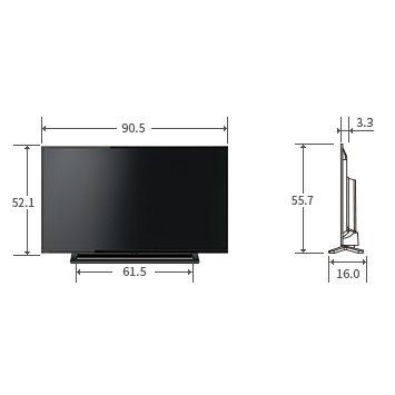 東芝 40V型地上・BS・110度CSデジタル フルハイビジョンLED液晶テレビ REGZA 40S22 [録画機能：外付けHDD]｜rakuden｜02