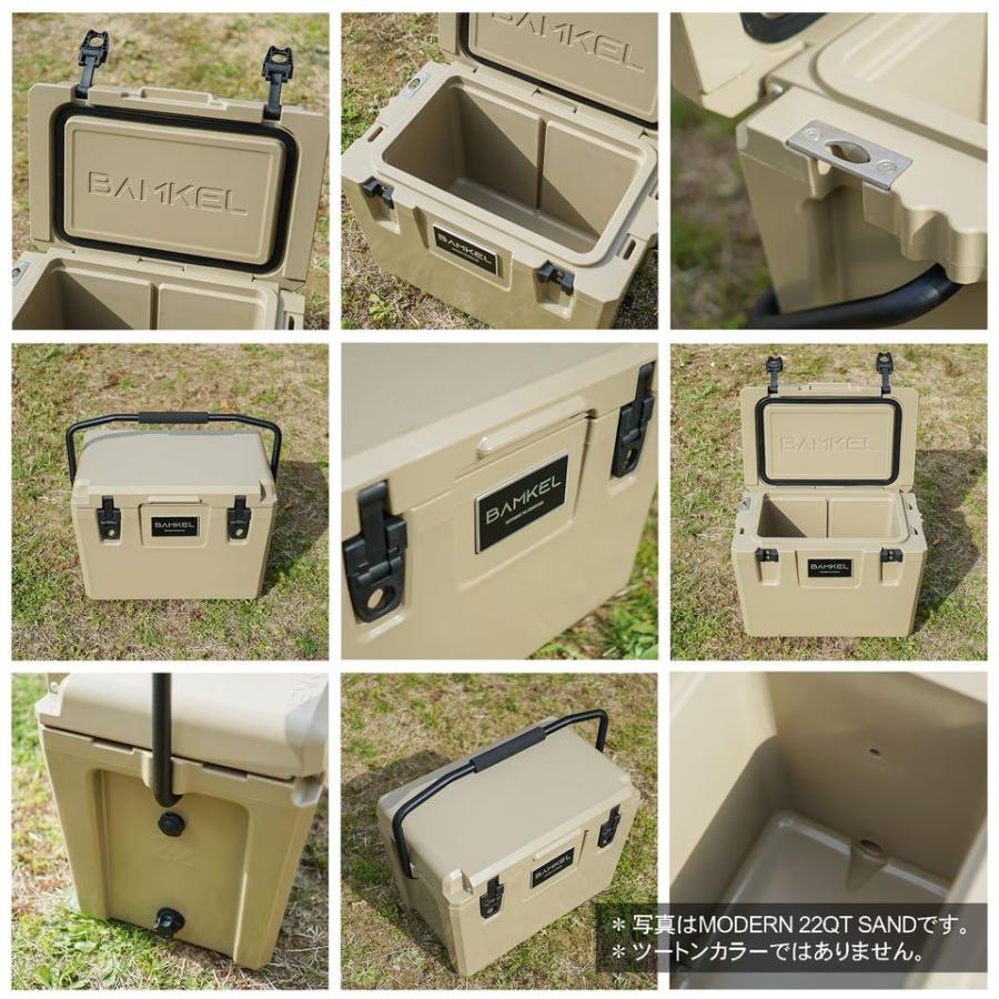 BAMKEL(バンケル) モダン クーラーボックス 21L 長時間 保冷 選べる 