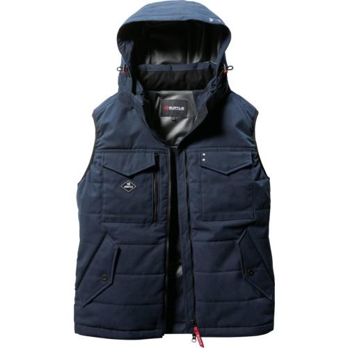 BURTLE 防寒ベスト5054-3-XXLネイビー 50543XXL 環境改善用品 寒さ対策用品 防寒着(代引不可)【送料無料】 BURTLE（バートル） 5054-3-XL 防寒ベストネイビー : 住設と電材の洛電