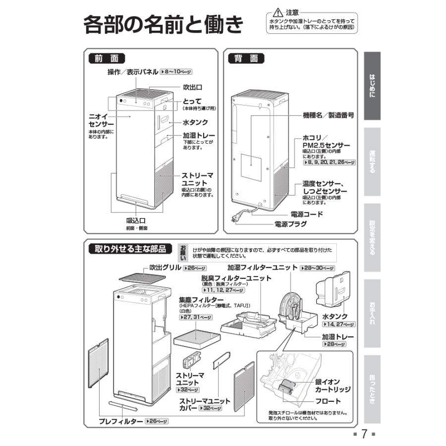 ダイキン ACK55Z-W 加湿ストリーマ空気清浄機 ホワイト スリム ダイキン ACK55Z-W 加湿ストリーマ空気清浄機 ホワイト スリム