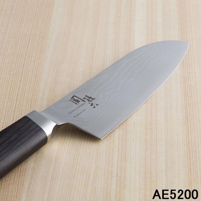 AE-5205 ダマスカス鋼 三徳包丁 210mm AE-5205 ダマスカス鋼 三徳包丁 210mm 【包丁】関孫六 包丁 ダマスカス