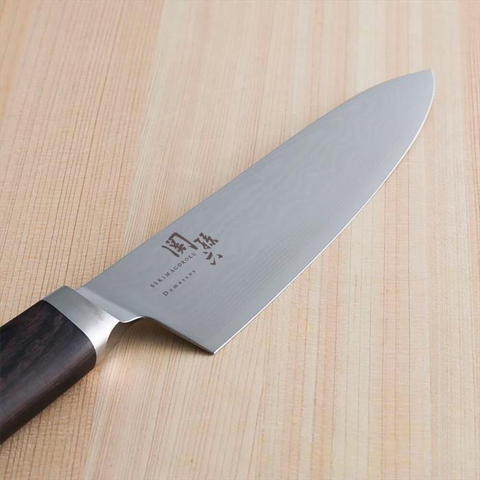 貝印 包丁 関孫六 ダマスカス牛刀180mm AE-5204 新品未使用 関孫六 貝印 ダマスカス 牛刀 180mm AE5204 単品 父の日 母の日 : 住設