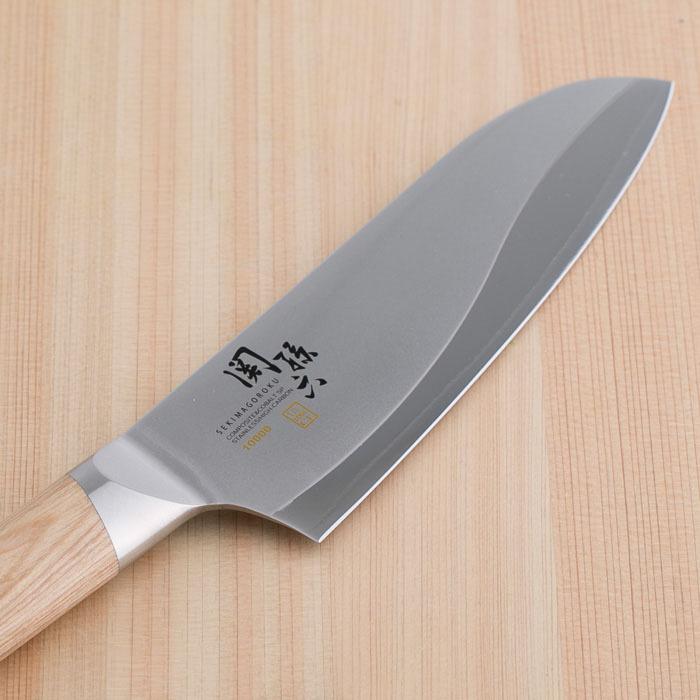 包丁 関孫六 貝印 AE-5254 10000CL 三徳 165mm 単品 父の日 母の日 : 住設と