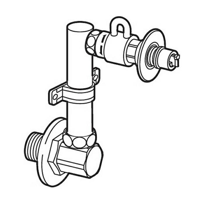 パナソニック CB-L6 壁ピタ水栓 洗濯機用 部材 ナニワ製作所 Panasonic｜rakudenmart｜05