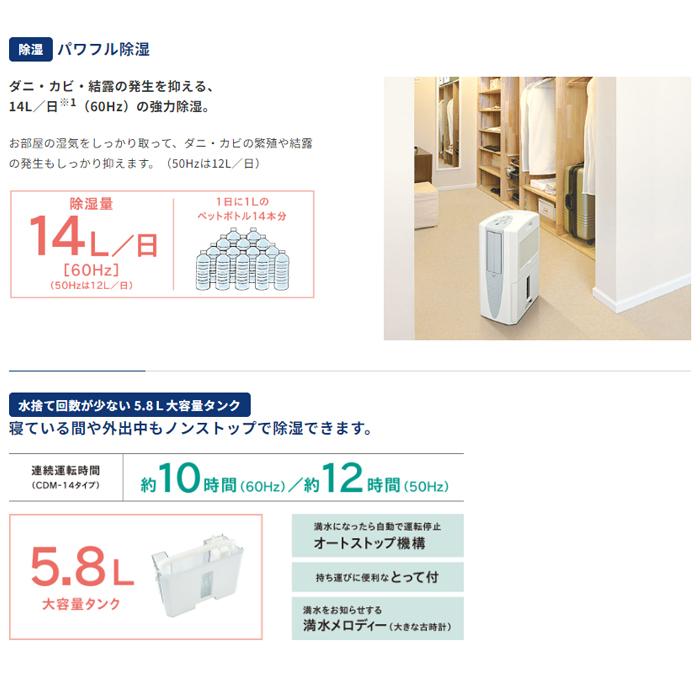 CORONA（コロナ） CDM-1024-AS クールサロン 冷風・衣類乾燥除湿機