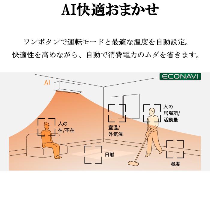 エオリア パナソニック CS-405DHX-W ルームエアコン Eolia HXシリーズ