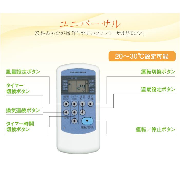 ReLaLa コロナ CWH-A1825R-W ウインドヒーポンリララ(ReLaLa) 冷暖房