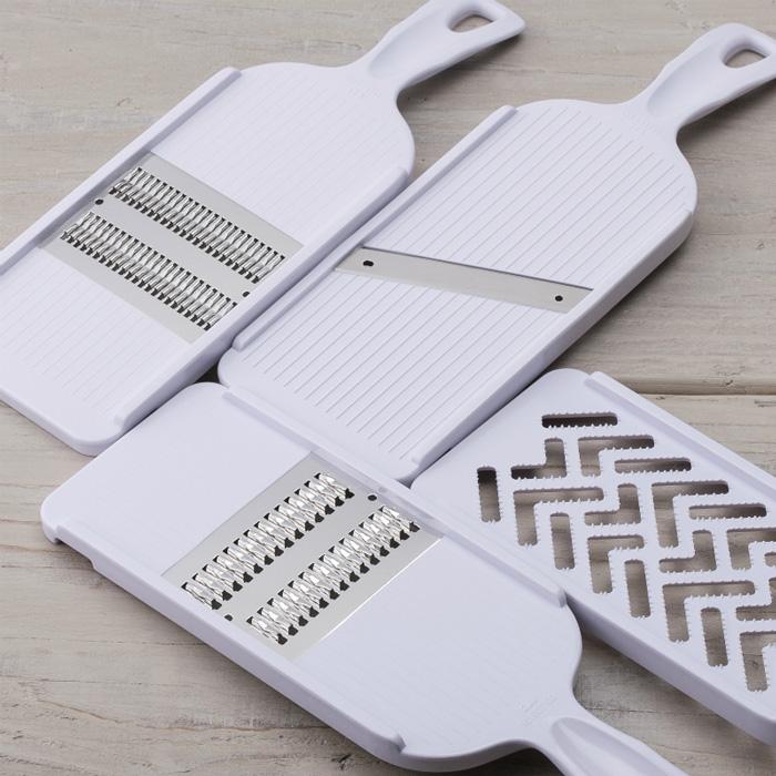 SELECT100 貝印 DH3027 調理器セット スライサー おろし器 せん切り器