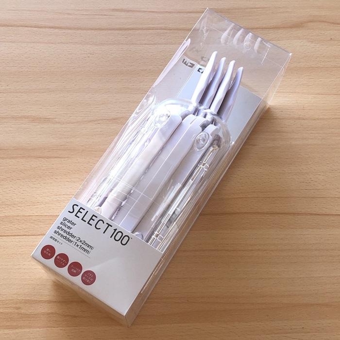 SELECT100 貝印 DH3027 調理器セット スライサー おろし器 せん切り器