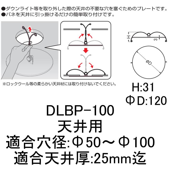 未来工業 DLBP-100 ブランクプレート カベ白 : 住設と電材の洛電マート 