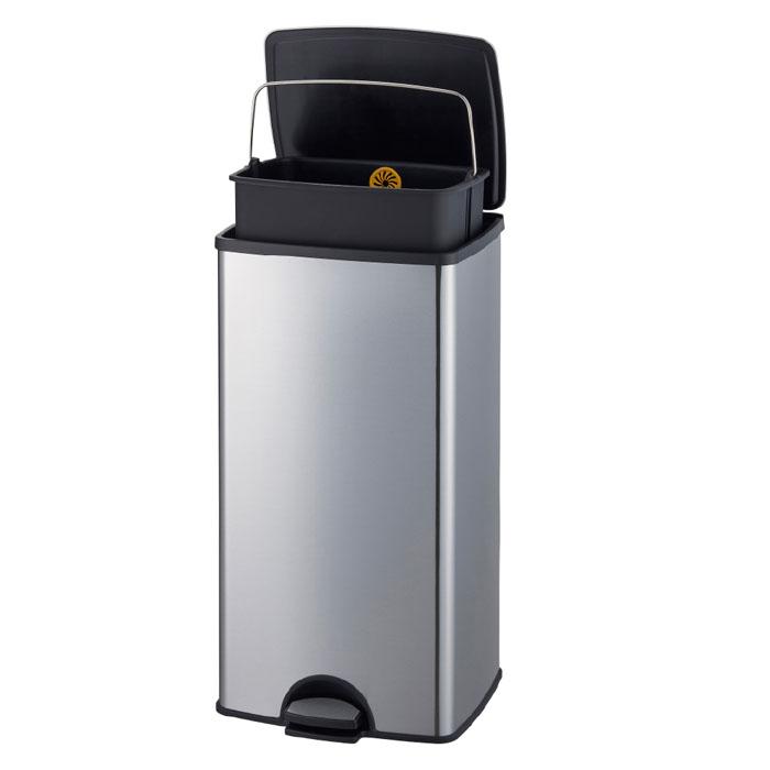 山崎産業 DP-40L-SB ダストボックスFITステップSTH 22 フットペダル式シリーズ  約22L くず入れ ゴミ箱 ごみ箱 CONDOR (代引不可)の画像