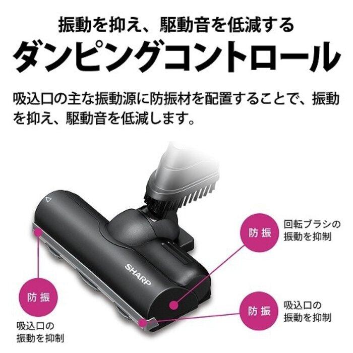 RACTIVE Air シャープ EC-KR1-B コードレススティック 紙パック式掃除