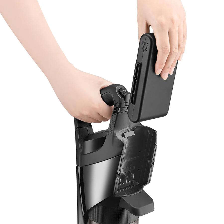 RACTIVE Air シャープ EC-PR9-B コードレススティック掃除機 ブラック