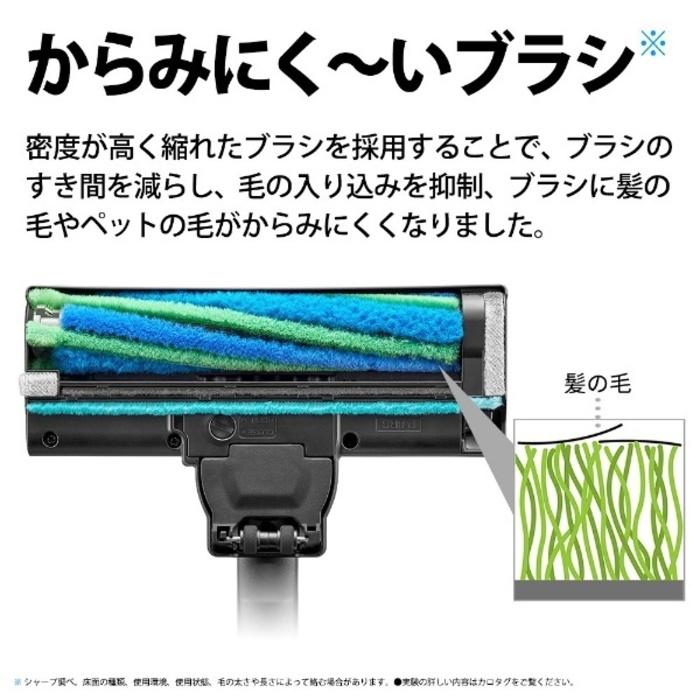 RACTIVE Air シャープ EC-PR9-B コードレススティック掃除機 ブラック