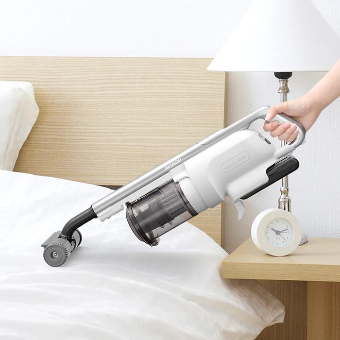 SHARP シャープ 充電式掃除機 EC-SR9-W 2024年製 RACTIVE Air シャープ EC-SR9-W コードレススティック掃除機 ホワイト