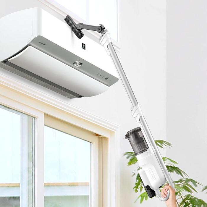 RACTIVE Air シャープ EC-SR9-W コードレススティック掃除機 ホワイト