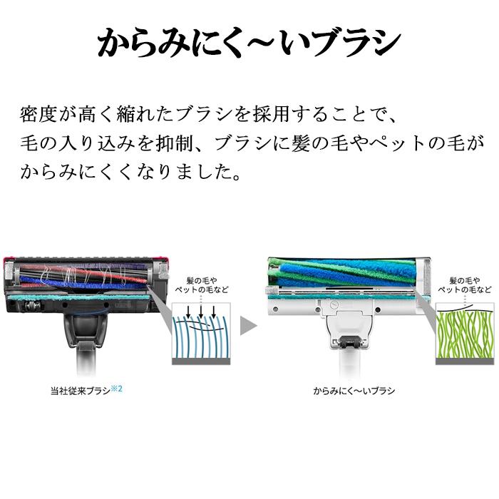 RACTIVE Air シャープ EC-SR9-W コードレススティック掃除機 ホワイト