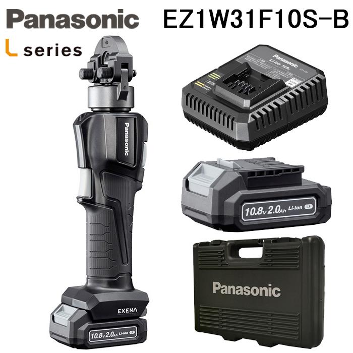 Panasonic（パナソニック） EZ1W31F10S-B 充電圧着器(黒) 10.8V 2Ah 