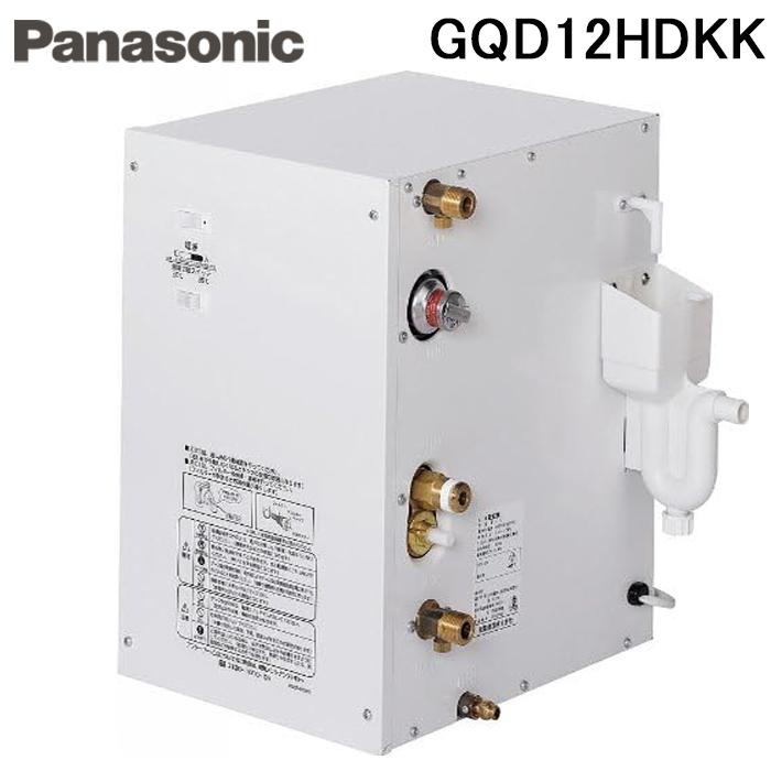 Panasonic（パナソニック） GQD12HDKK 先止め式電気温水器12L 洗面化粧